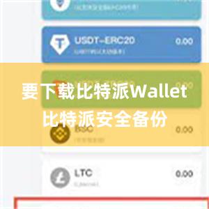 要下载比特派Wallet比特派安全备份